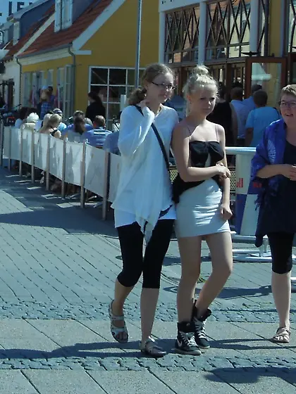 German Amateur girls on vacation