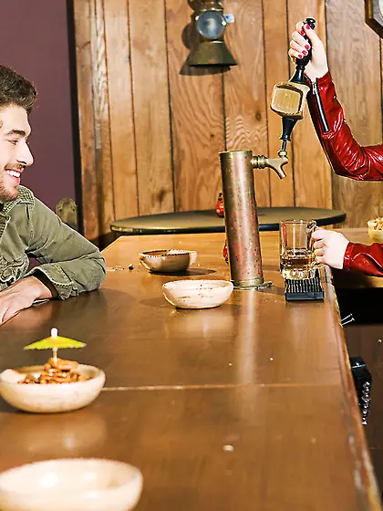 Ashlyn Rae gets her wet pussy licked and fucked after doing a na