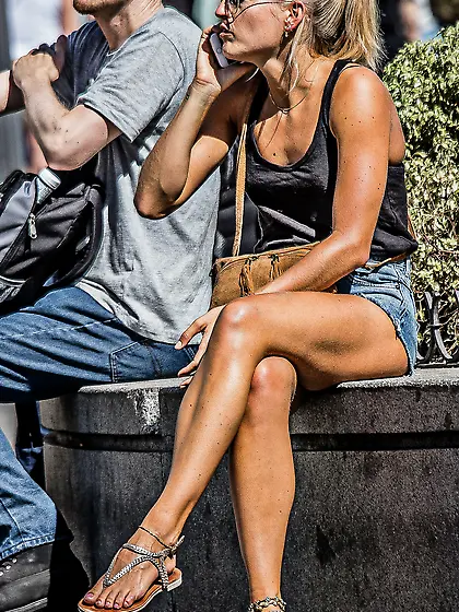 Vestida como una Puta,  candid muy follable,