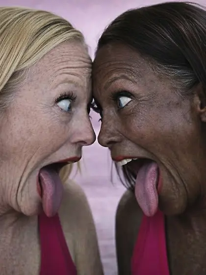 AI Dirty Black Granny with White Skank