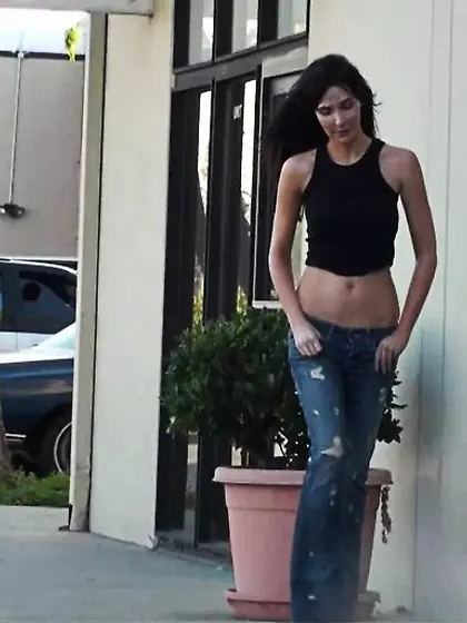 Gorgeous teen bombshell pink