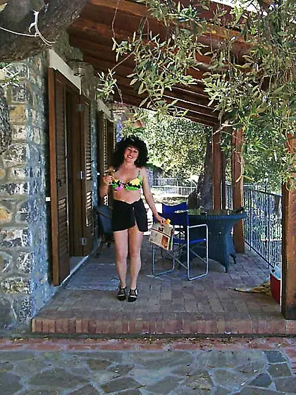 Flashing German Isabel from Europe