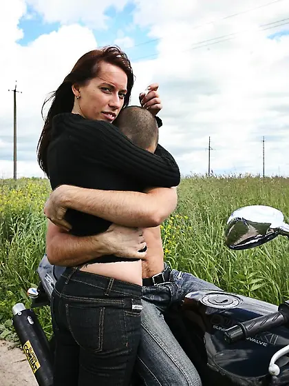 Sexy redhead chick Alicia