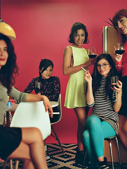 Latina blonde mature