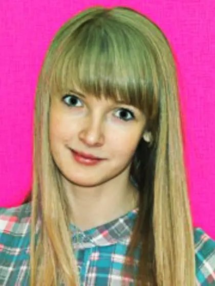 Blonde Teen Bunny Dancing.