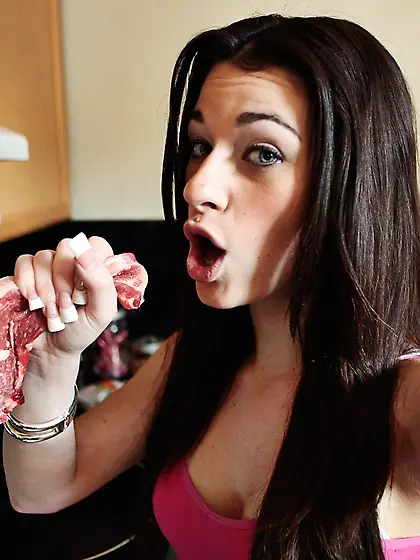 Smooth pussy teen getting drilled hard in this hot POV scene