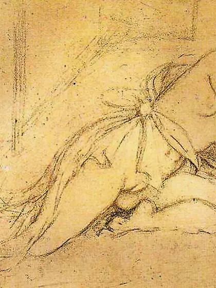 Painted Ero and Porn Art trio - Balthus