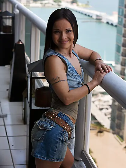 She likes to ride big bulls!!! and big cocks...