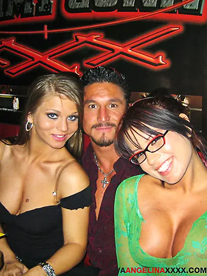 Busty chick green net