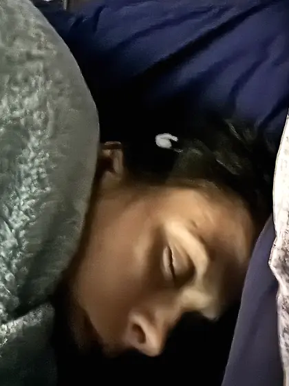 Spy girlfriend loves sleep cum