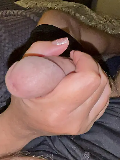 Wife,  Playing with my Cock