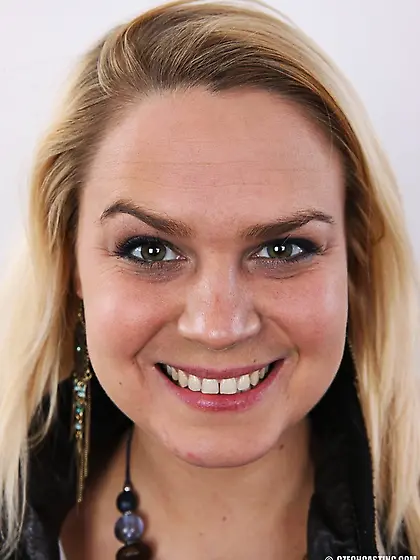 Happy blonde hot ass