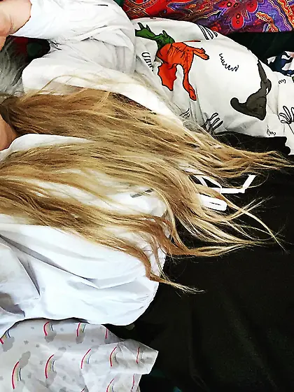 Katja Cox as Naughty Schoolgirl