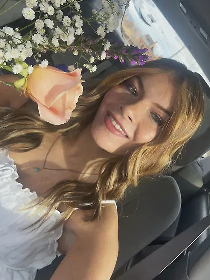 Teasing Ginger Teen with fat white ass