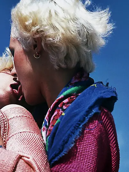 Blonde classic chicks desperate to play sexy