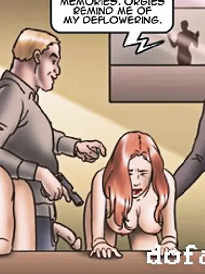 Slave orgy bondage art.  Karma 2 by Erenisch.