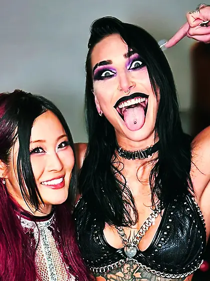 Rhea Ripley and Iyo Sky