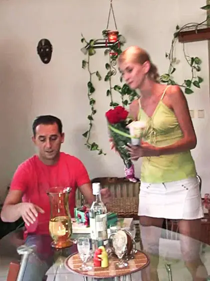 Guy horny watching wife