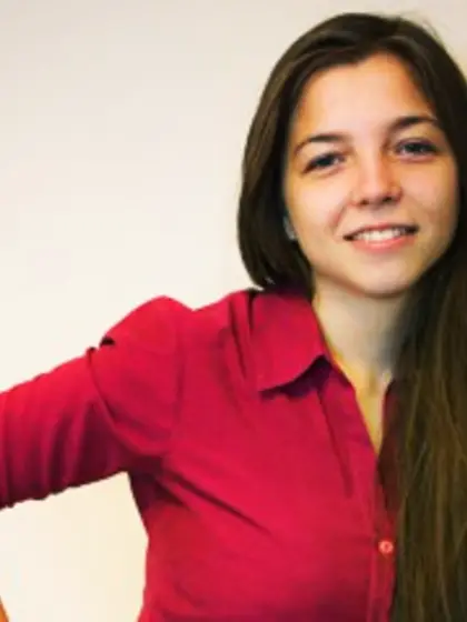 Brunette Teen Bonalyi Dancing.