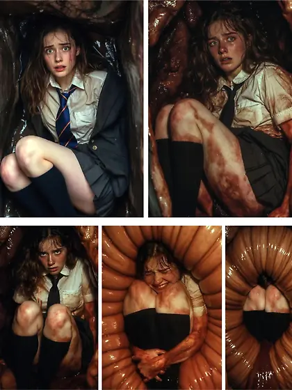 Crushing in Plant Stomach