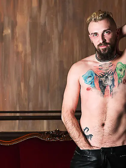 White gay alexxxsteel oil