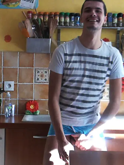 Gay cap jumps passionately