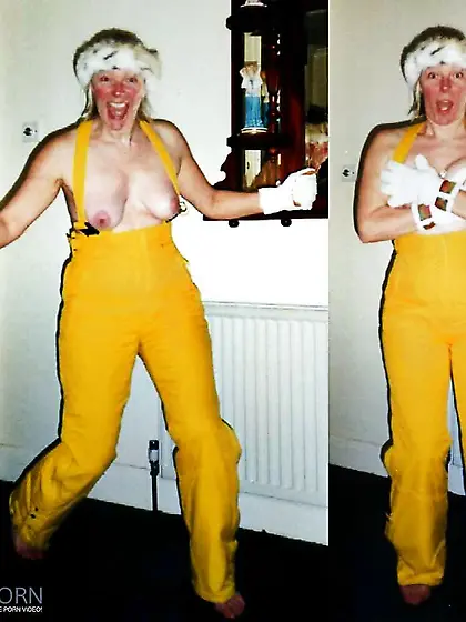 Bra-Less Mother and Daughter - Sherry