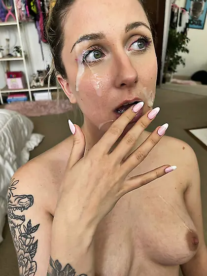 Summer 2025 hookup took facials.