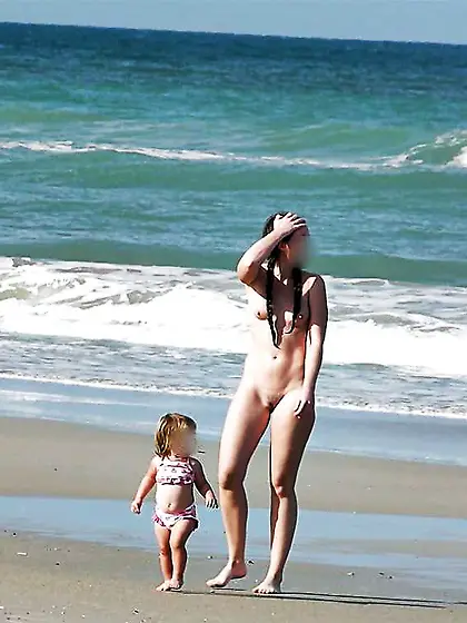 The beach, the birds and a few nudes