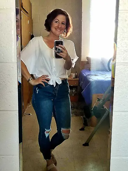 Angel redhead milf sexy legs/feet/face