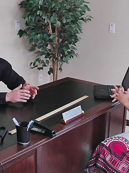 Luring brunette black bra