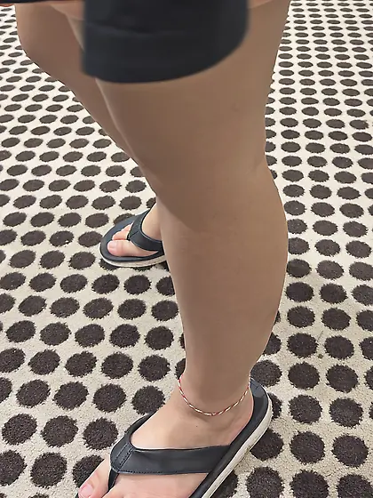 Candid Asian Girl Feet