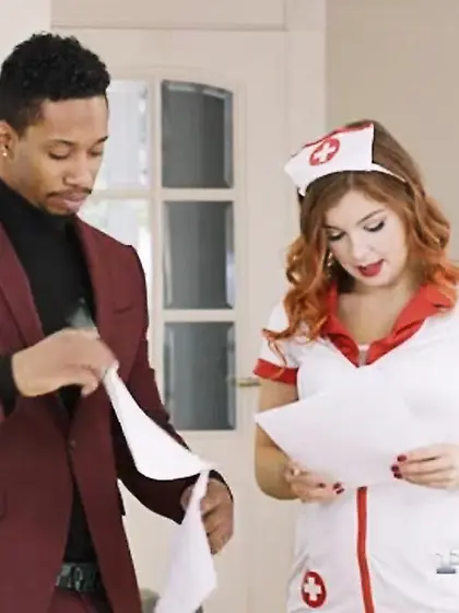 Sexy nurse wowed by BBC 