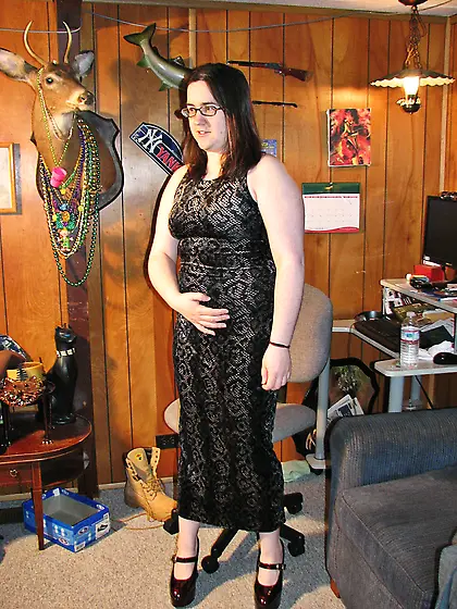 Slave Sara-S1-SnakeskinDress