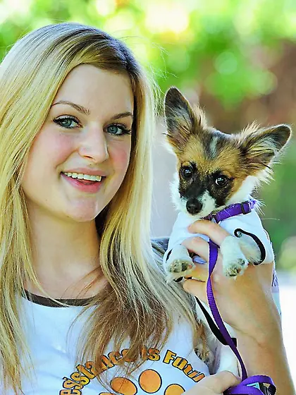 Curvy blonde chcik Danielle FTV with massive naturals and big as