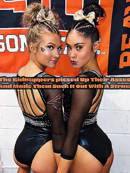 The kidnappers pissed up their asses