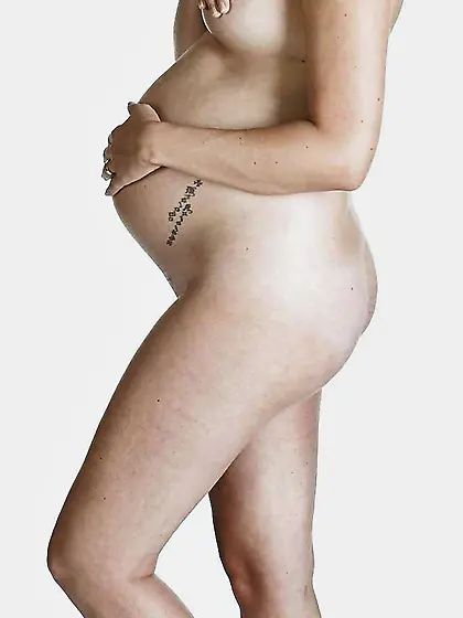 Bare Pregnant Sweethearts by TROC