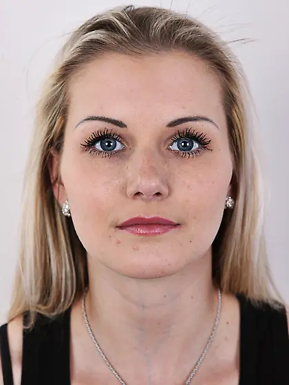 Female in black underwear isn't embarrassed cause she makes no s