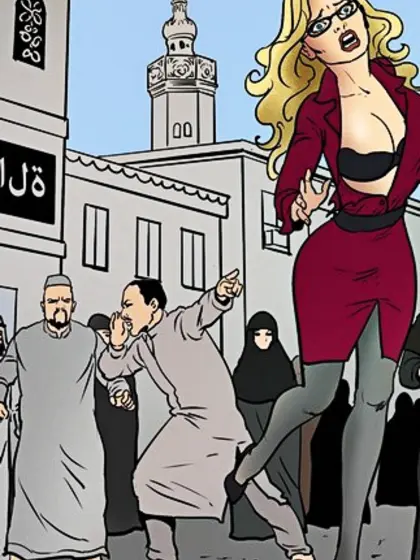 Blonde girl rough fuck