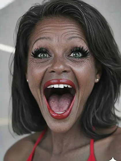 AI Slutty Skank Granny's and Ghetto Sluts