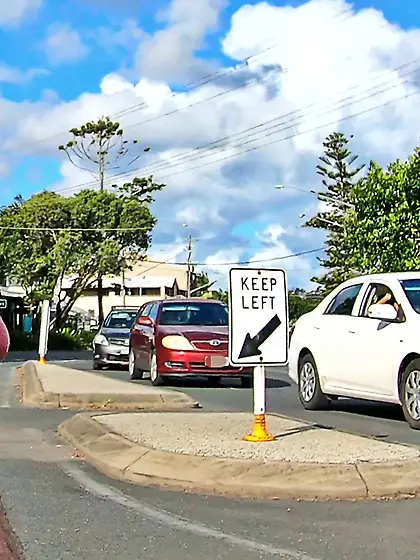 WNBR Byron Bay Public Erection Crossing the Street