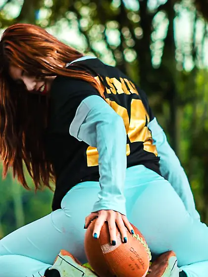 French athletic girl