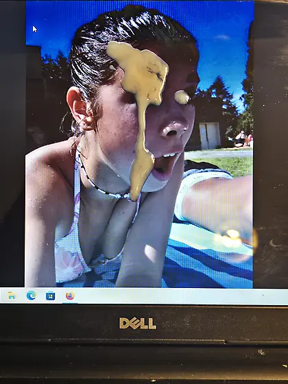 Cum craving teen got what she was begging for