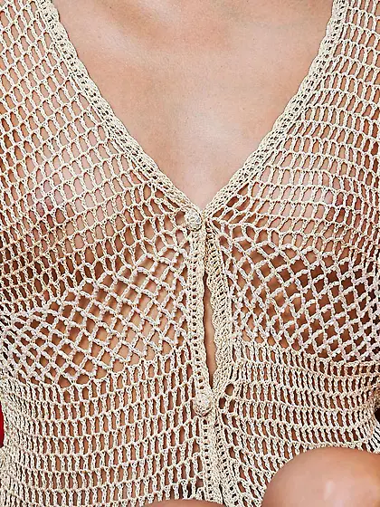 Lovely girl Monika G poses outside and flaunts every inch of her