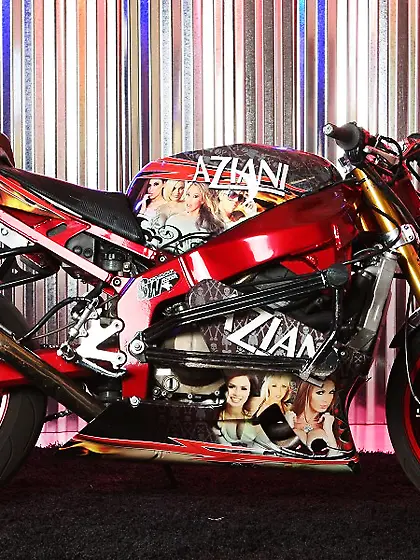 Wild blonde slut posing