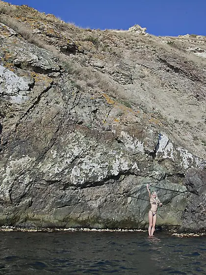 Nika N loves touching her body when she is alone especially when