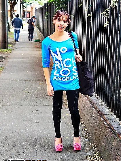 You just can't help but be captivated by her graceful movements