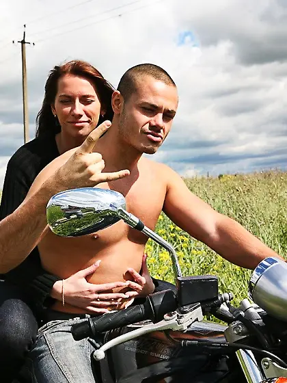 Sexy redhead chick Alicia