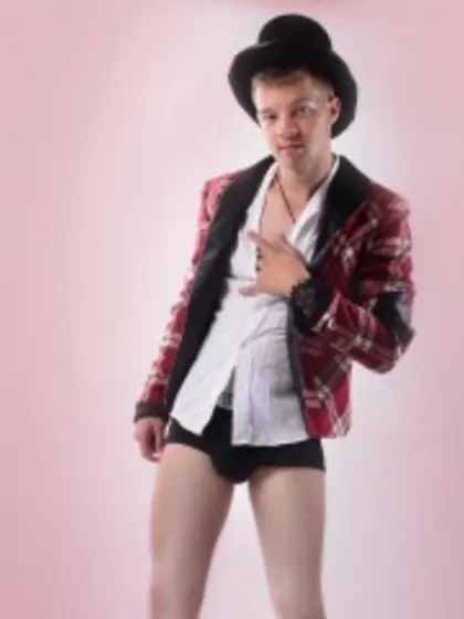 Blonde Young Man Erick Oil.