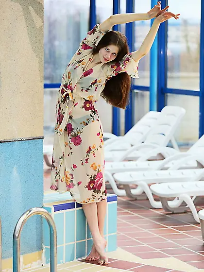 Crazy ass slut shows